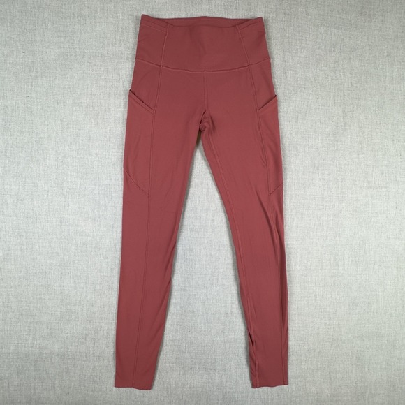 lululemon athletica Pants - Lululemon Pants Womens 4 High Rise Yoga Leggings Pockets Workout Athletic Gym